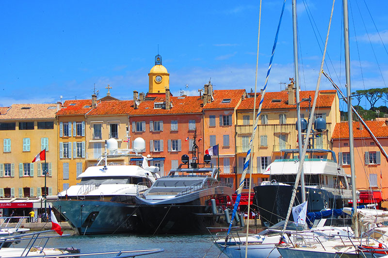 Saint Tropez en las Postales de Francia