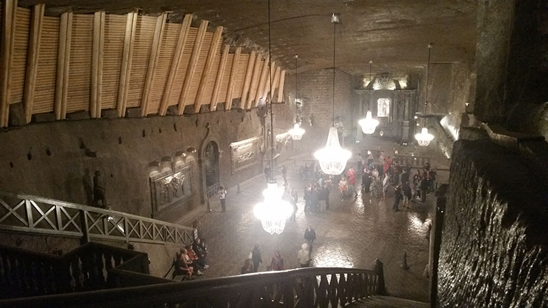 Las Minas de Sal de Wieliczka en Polonia