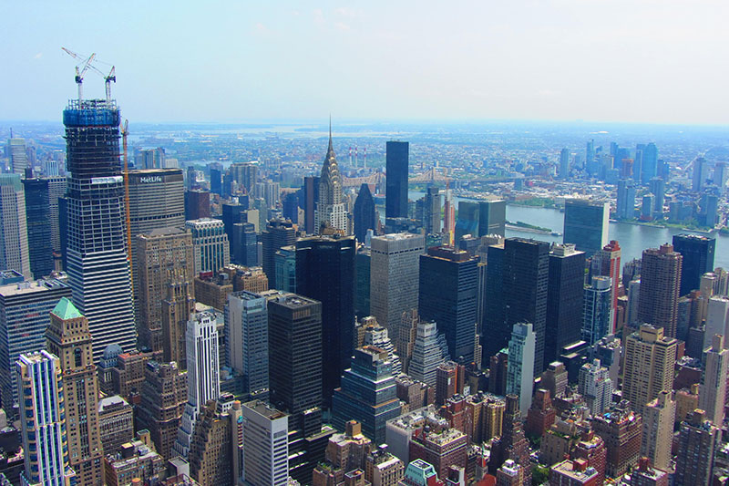 Vistas desde el Empire State