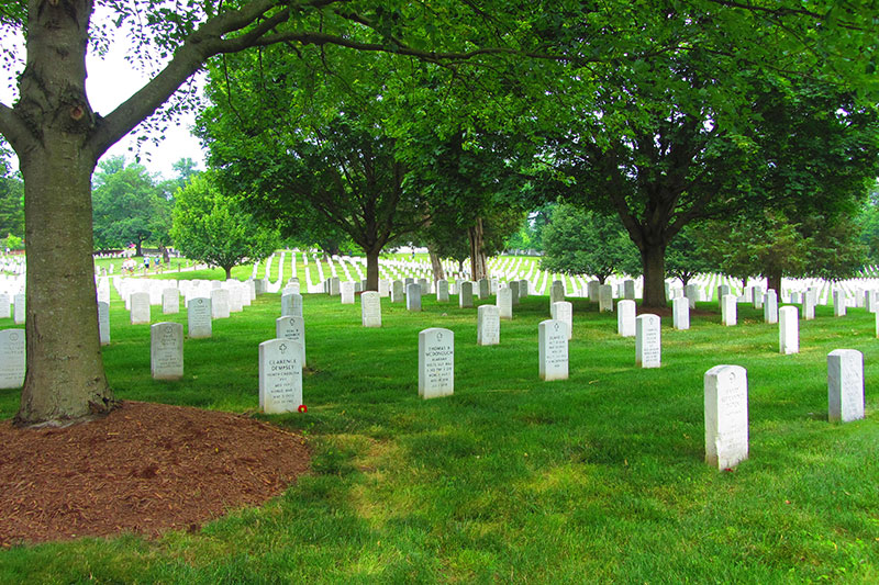 Cementerio de Arlington en Estados Unidos