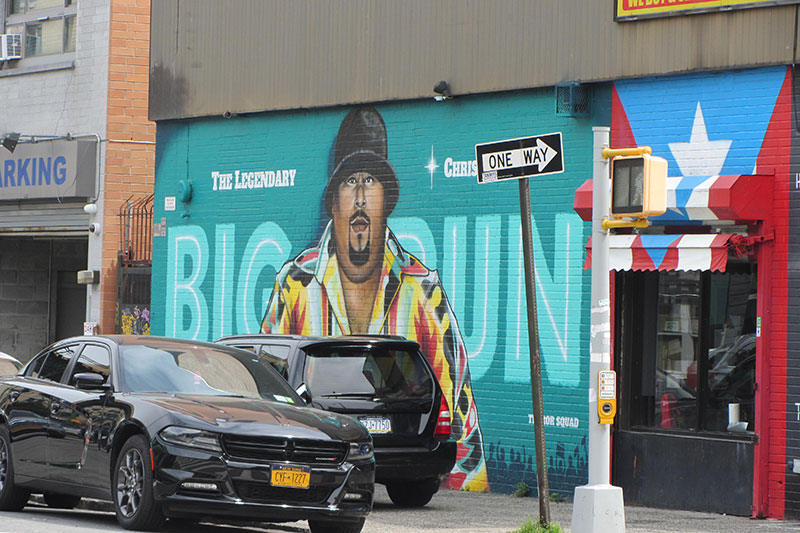 Mural de Big Pun en el Bronx en Nueva York