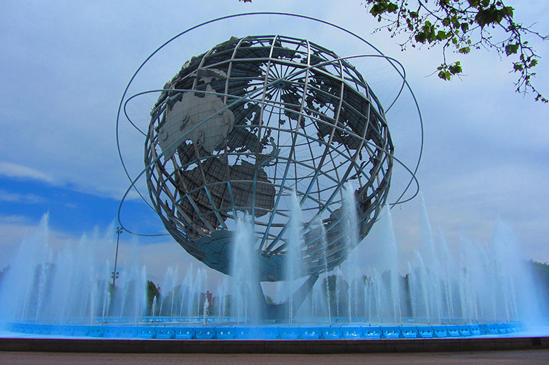 Unisphere en Queens en Nueva York