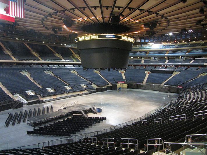 Interior del Madison Square Garden