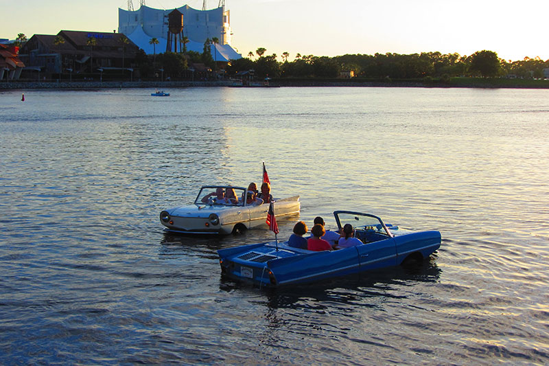 Lago en Disney Spring en Orlando