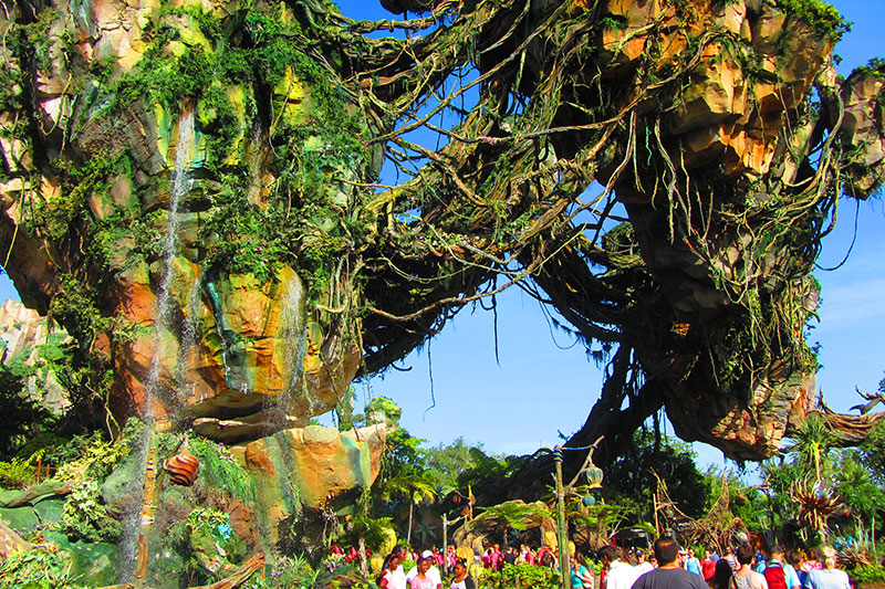 Montañas flotantes de Avatar en Disney Animal Kingdom