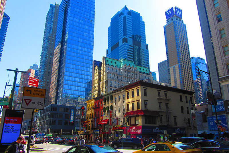 Rascacielos en Nueva York
