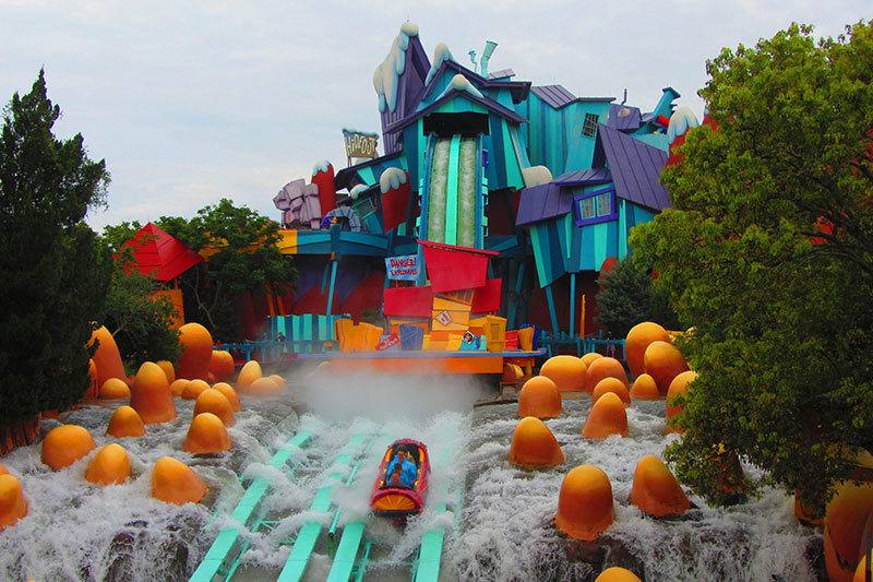 Atracción acuática en Universal Island Adventure