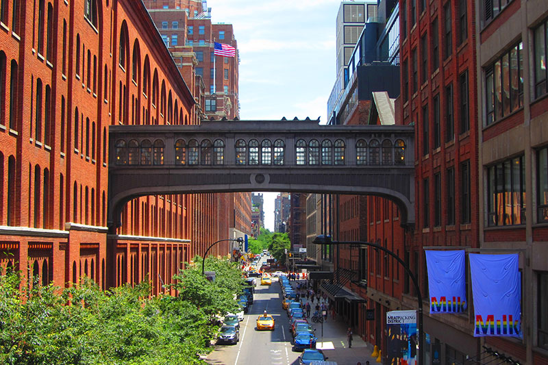 Vistas desde el High Line Elevated Park