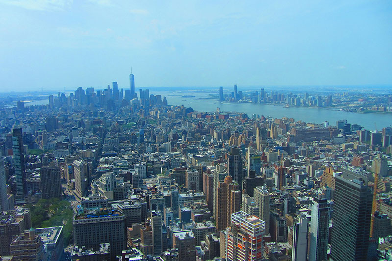 Vista desde los miradores de Nueva York