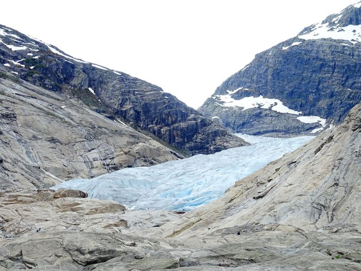 Excursión con el glaciar Nigardsbreen