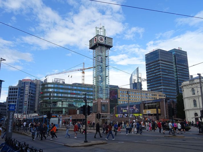 Estación Central en Oslo