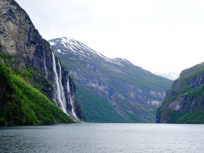Fiordo de Geiranger en Noruega
