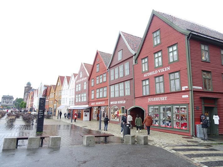 Muelle Bryggen en Bergen