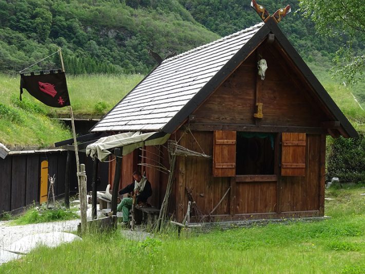 Pueblo Vikingo en Noruega