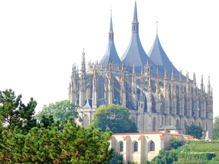 Iglesia de Santa Bárbara en Kutná Hora