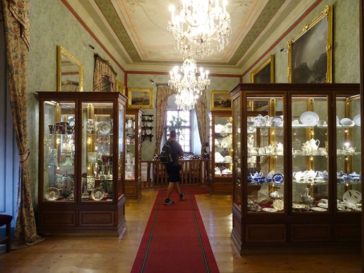 Interior del Castillo de Český Krumlov