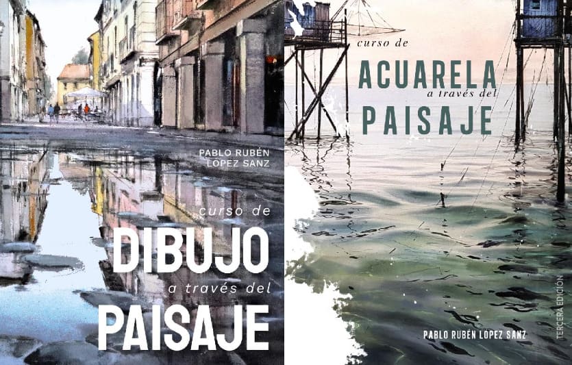 Libros de Dibujo a través del paisaje de Anaya Touring