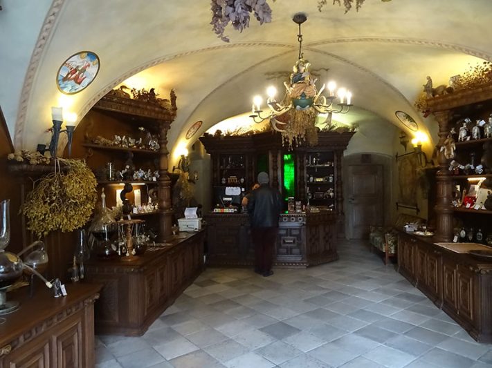 Speculum Alchemiae tienda de alquimia en Praga
