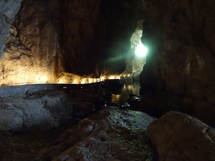 Skocjan Cave en Eslovenia