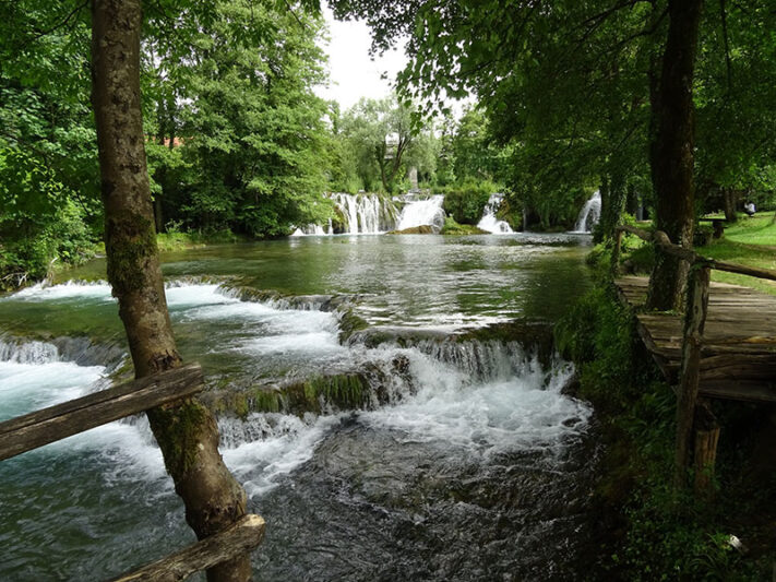 Lagos en Rastoke en Plitvice
