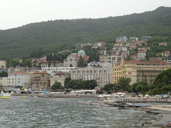Costa de Opatija en Croacia