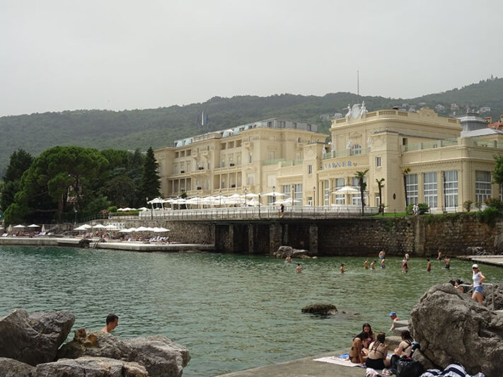Playa de Lido en Opatija