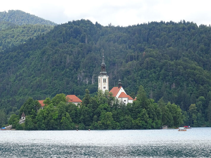 Ruta por Eslovenia lago de Bled
