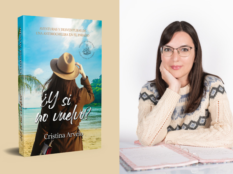 Cristina Arvelo autora libro ¿Y si no vuelvo?