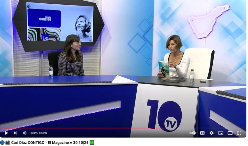 Canal 10 Televisión Entrevista a Cristina Arvelo