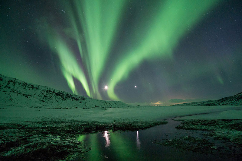 Aurora Boreal en Islandia