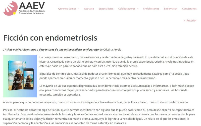 Reseña ¿Y si no vuelvo? Endovalencia