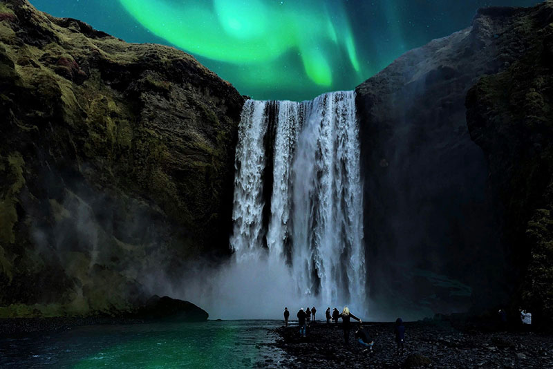 Skógafoss en Islandia