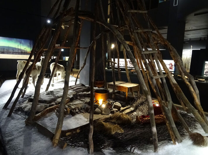 Arktikum museo en Laponia