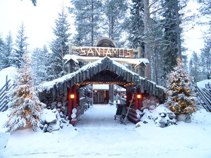 Casa de Papá Noel en Laponia Rovaniemi