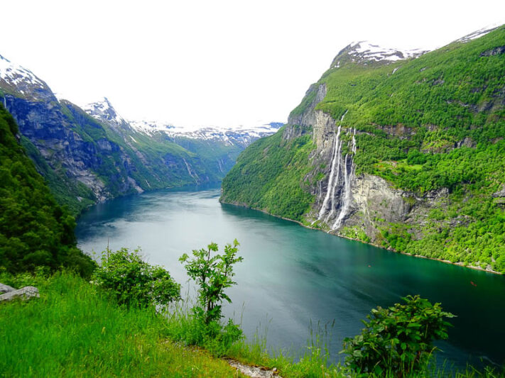 Fiordo Geiranger en Noruega
