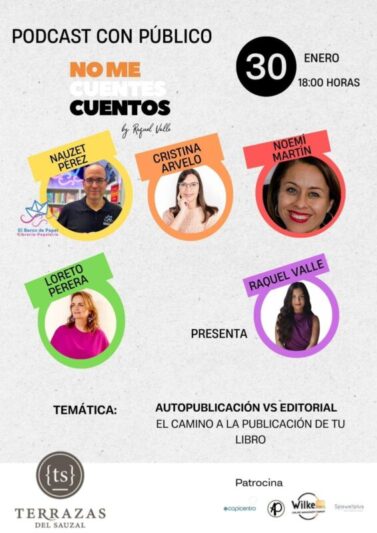 Podcast No me cuentes cuentos Cristina Arvelo