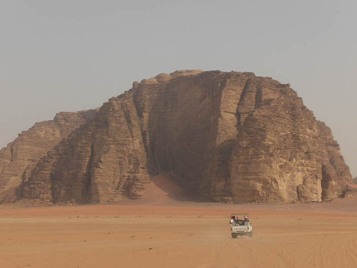 Desierto de Wadi Rum en Jordania