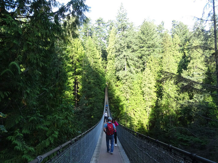 Puente Capilano en Vancouver
