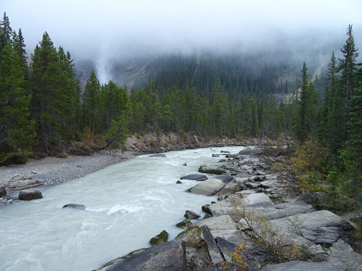 Takakkaw Falls en Canadá