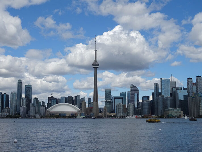 Ciudad de Toronto en Canadá